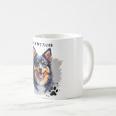 Mug Conception personnalisée simple et moderne du nom (Devant droit)