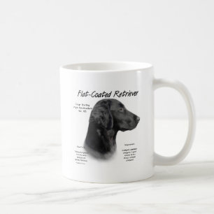 Mug Conception Plat-Enduite d'histoire de chien