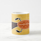Mug Conception pointillée par ornithorynque (Centre)