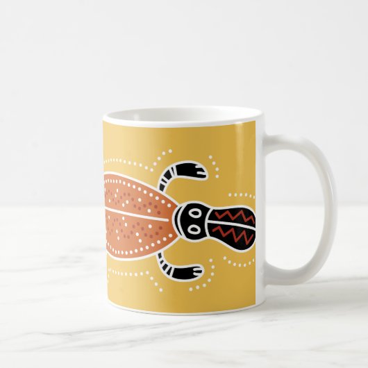 Mug Conception pointillée par ornithorynque (Droite)