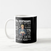 Mug Conception pour 80e anniversaire - Citation drôle (Gauche)