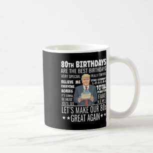 Mug Conception pour 80e anniversaire - Citation drôle 