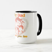 Mug Conception pour la fête des pères | conception de (Devant droit)