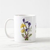 Mug Conception pressée de fleurs (Gauche)