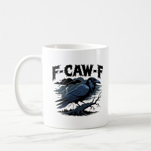 Mug Conception propre minimale F-Caw-F (Gauche)
