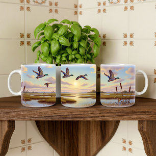 Mug Conception réaliste de l'enveloppe de peinture num