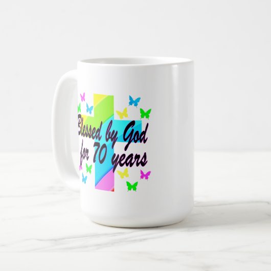 MUG CONCEPTION RELIGIEUSE DE LA CROIX DE NAISSANCE (Devant gauche)