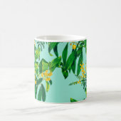 Mug Conception répétée transparente faite avec des feu (Centre)