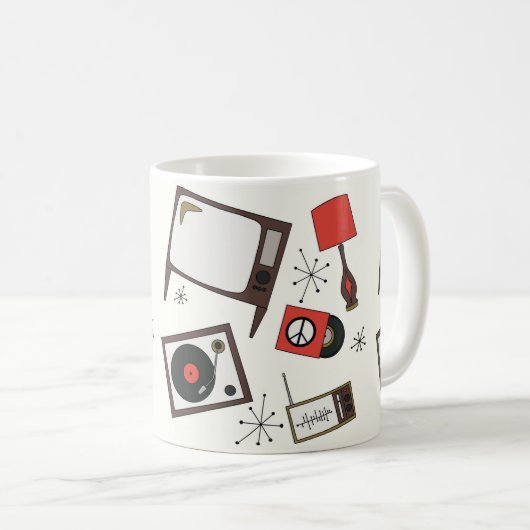 Mug Conception rétro (Devant droit)