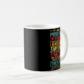 Mug Conception Rétro de Reconnaissance des Employés po (Devant droit)