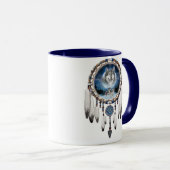 Mug Conception rêveuse de receveur (Devant droit)