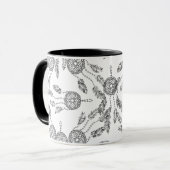 Mug Conception rêveuse de receveur (Devant gauche)