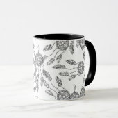 Mug Conception rêveuse de receveur (Devant droit)