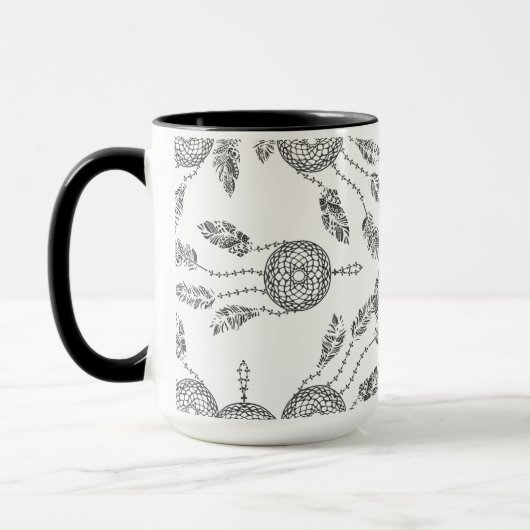 Mug Conception rêveuse de receveur (Gauche)