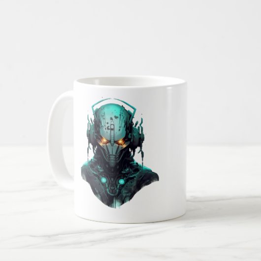 Mug Conception robotique (Devant gauche)
