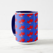 Mug Conception romantique d'amour et de cœur (Devant gauche)