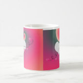 Mug Conception Romantique des Cordes du Cœur (Centre)