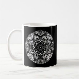 Mug Conception ronde de fantaisie sur le noir