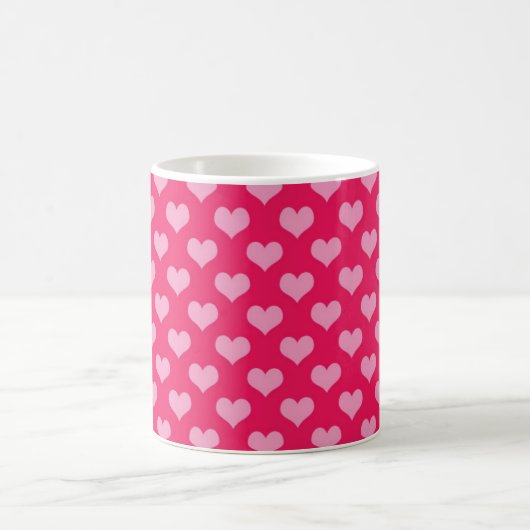 Mug Conception rose de coeur (Centre)