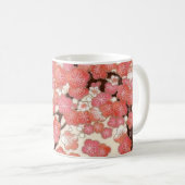 Mug Conception rose de fleurs de cerisier (Devant droit)
