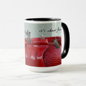 Mug Conception rouge #444 de club (Devant droit)