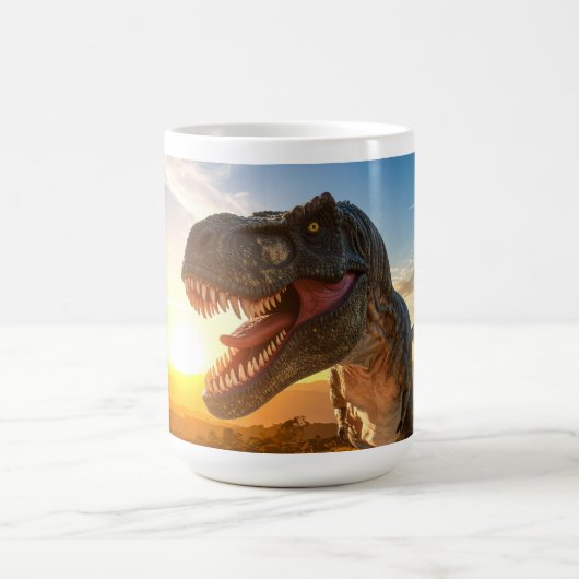 Mug Conception Rugissement T-Rex (Centre)