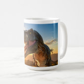 Mug Conception Rugissement T-Rex (Devant droit)