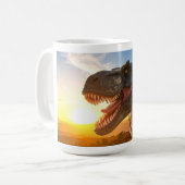 Mug Conception Rugissement T-Rex (Devant gauche)