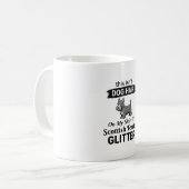 Mug Conception Scottish Terrier Pailleté Amateur de Ch (Devant gauche)
