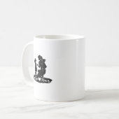 Mug Conception silhouette de la fête des mères Love Yo (Devant gauche)