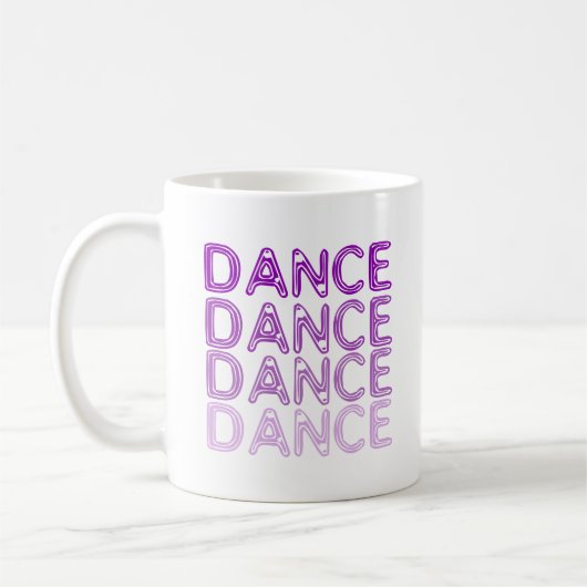 Mug Conception simple de danse (Gauche)