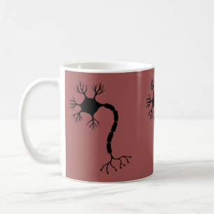 Mug Conception simple de neurone noir