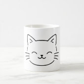 Mug Conception simple et esthétique de chaton (Centre)