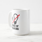 Mug Conception Simple pour Malentendants (Devant gauche)
