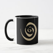 Mug Conception spirale abstraite (Gauche)