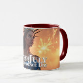 Mug Conception splendide du 4 juillet - Feux d'artific (Devant droit)