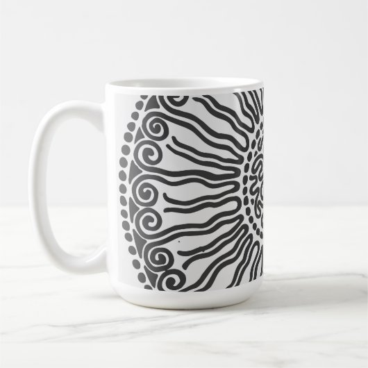 Mug Conception Sun Abstract (Gauche)
