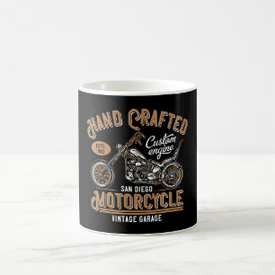 Mug Conception sur mesure de moto artisanale vintage