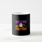 Mug Conception SVG de fantôme de Halloween Bienvenue m (Centre)