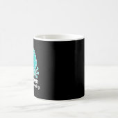 Mug Conception technologique de cerveau numérique (Centre)