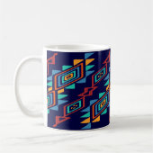 Mug Conception tordue d'abrégé sur formes (Gauche)