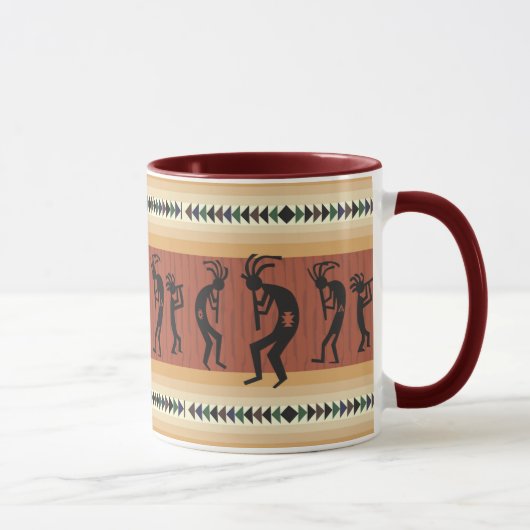 Mug Conception tribale de Kokopelli (Droite)