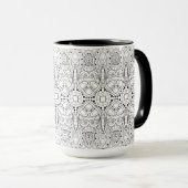 Mug Conception tribale de Zendoodle (Devant droit)