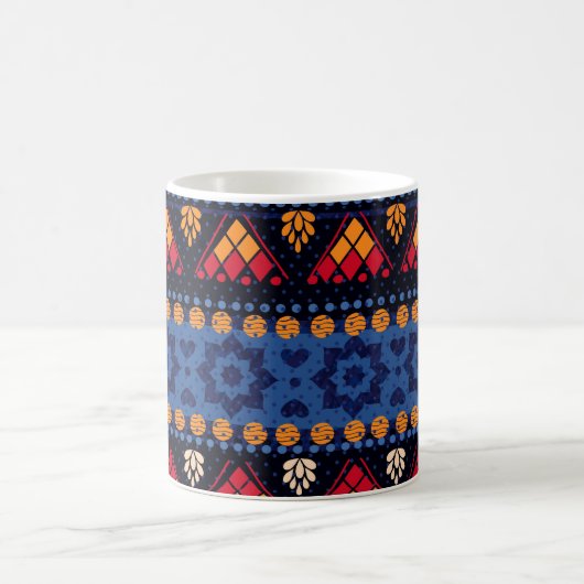 Mug Conception Tribale : Motif multifonctionnel sans f (Centre)