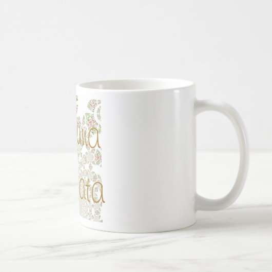 Mug Conception Unique Hakuna Matata : Vibes Sereines (Droite)