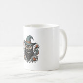 Mug Conception vectorielle de chapeau de sorcière de h (Devant droit)
