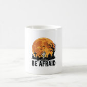 Mug Conception vectorielle de cimetière d'Halloween vi (Centre)