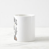 Mug Conception vectorielle de cimetière Halloween de m (Centre)