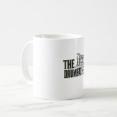 Mug Conception vectorielle de citation de batteur Drum (Devant gauche)