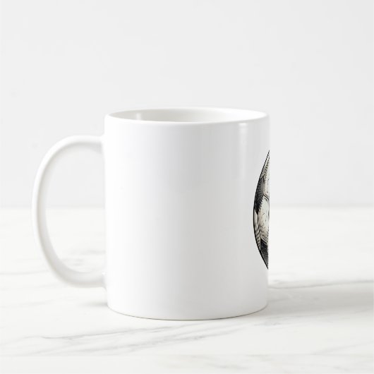 Mug Conception vectorielle de citation de gravure vint (Gauche)